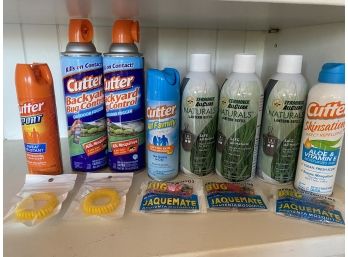Lot Of Bug/mosquito Control Items