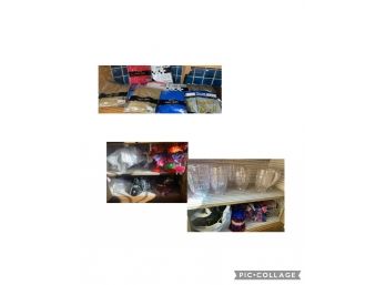 Large Lot Of Assorted Party Supplies