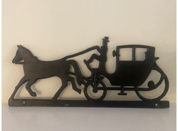 Metal Amish Buggy Decor