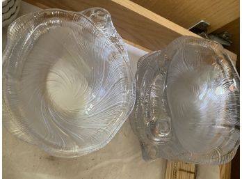 Glass Seashell Bowls (8)