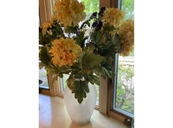 Vase With Yellow Flowers