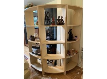 Curved Shelving Unit