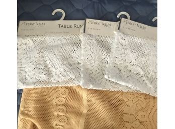 Lot Of Table Runners