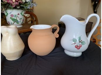 Lot Of 3 Pitchers