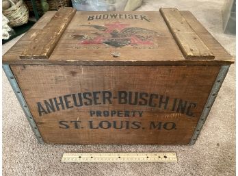 Budweiser Beer Box