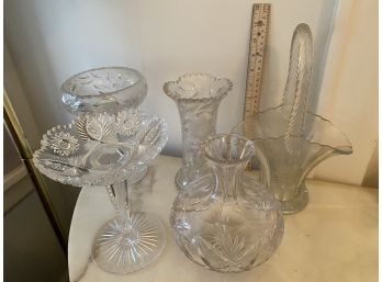 Crystal Vase Assortment
