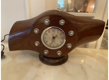 Vintage Wooden Airplane Propeller Clock