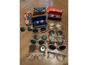 Lot Of Vintage Eyeglasses