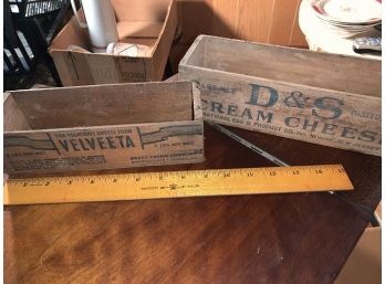 Vintage Cheese Boxes (2)