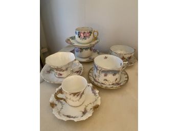 6 Teacups & Saucers