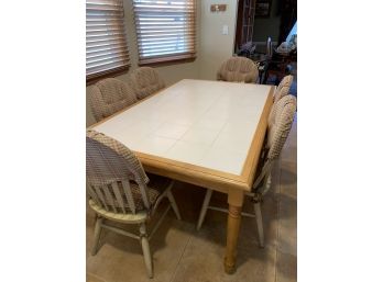 Kitchen Table   6 Chairs