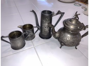 Lot Of 4 Serving Pieces