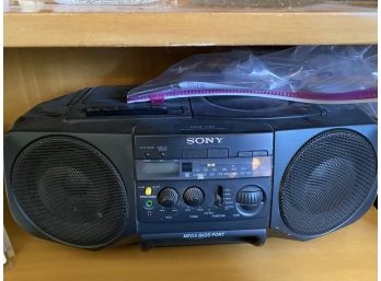 Sony CD/Tape Player Radio