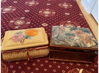2 Sewing  Boxes