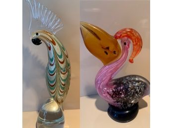 Murano  Glass Birds