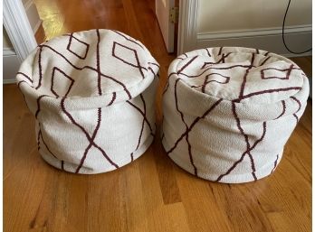 Pair Of Ottomans