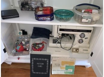 Sewing Machine And Extras