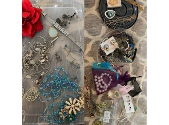 Large Lot Of Assorted Jewelry