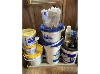 Lot Of Pool Chemicals