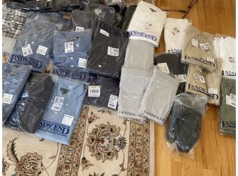 Large Lot Of New Men’s Assorted Clothing