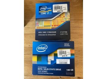 NIB Intel Core I7 Processor & Solid State Drive