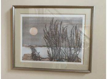 “River’s Edge” Signed & Numbered Litho By B. Dauman