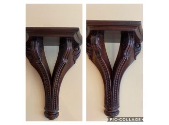 Pair Of Wall Shelves