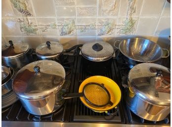 Large Lot Of Assorted Cookware