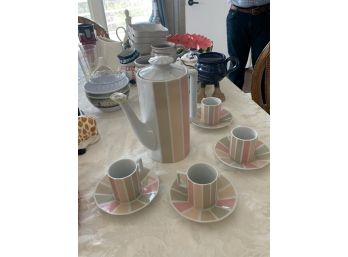 Coffee Pot And Service For 4