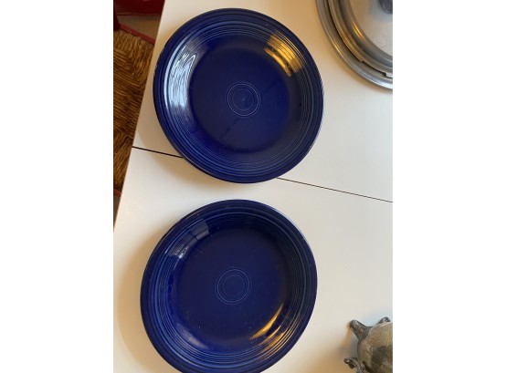 2 Fiestaware Plates
