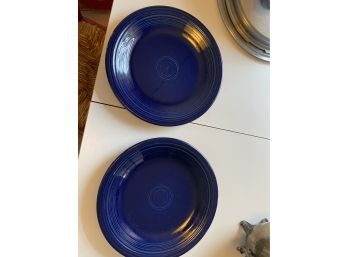 2 Fiestaware Plates
