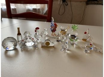 Assorted Crystal Miniatures