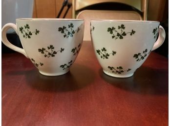 Pair Of Irish Teacups