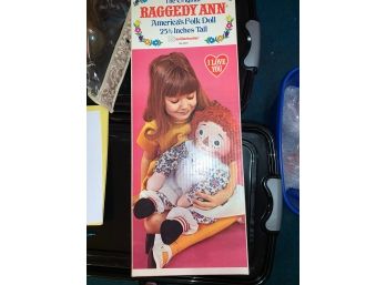 Vintage Raggedy Ann.  New In Box.