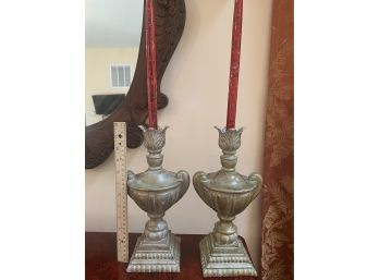 Pair Of Candlestick Holders