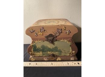Victorian Celluloid Jewelry Box
