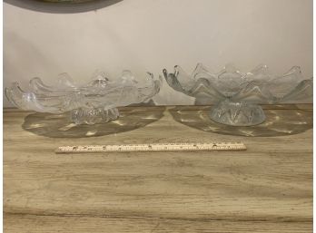 Pair Of Footed Platters