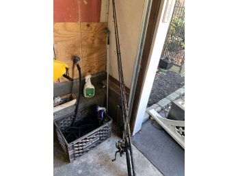 Lot Of Rods And Reels