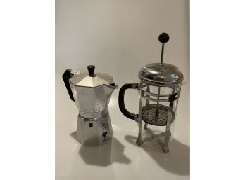 Coffee Press & Espresso Pot