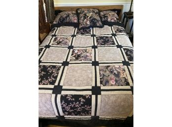 Queen Bedding Set With Matching Curtains