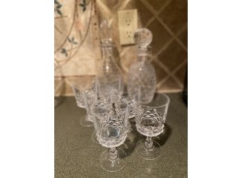 Crystal Glasses & Decanters