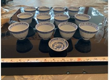 Lot Of 12 Asian Cups