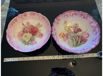 Two Pretty Pink Dishes