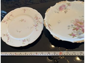 Two Limoge Plates