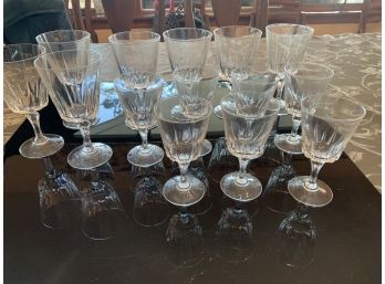 Lot Of 14 Wine Glasses