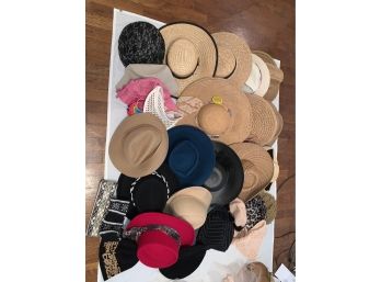 Large Lot Of Hats
