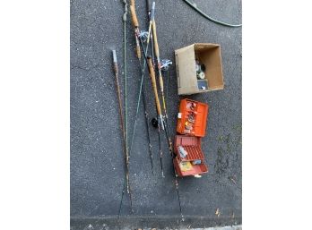 Fishing Poles, Reels And Supplies