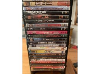 Large Lot Of DVDs