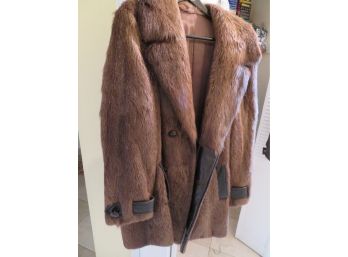 Men's Vintage Fur Coat