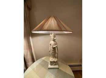 Asian Style Figurine Lamp